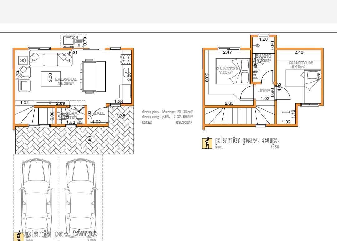 Casa, 2 quartos, 56 m² - Foto 15