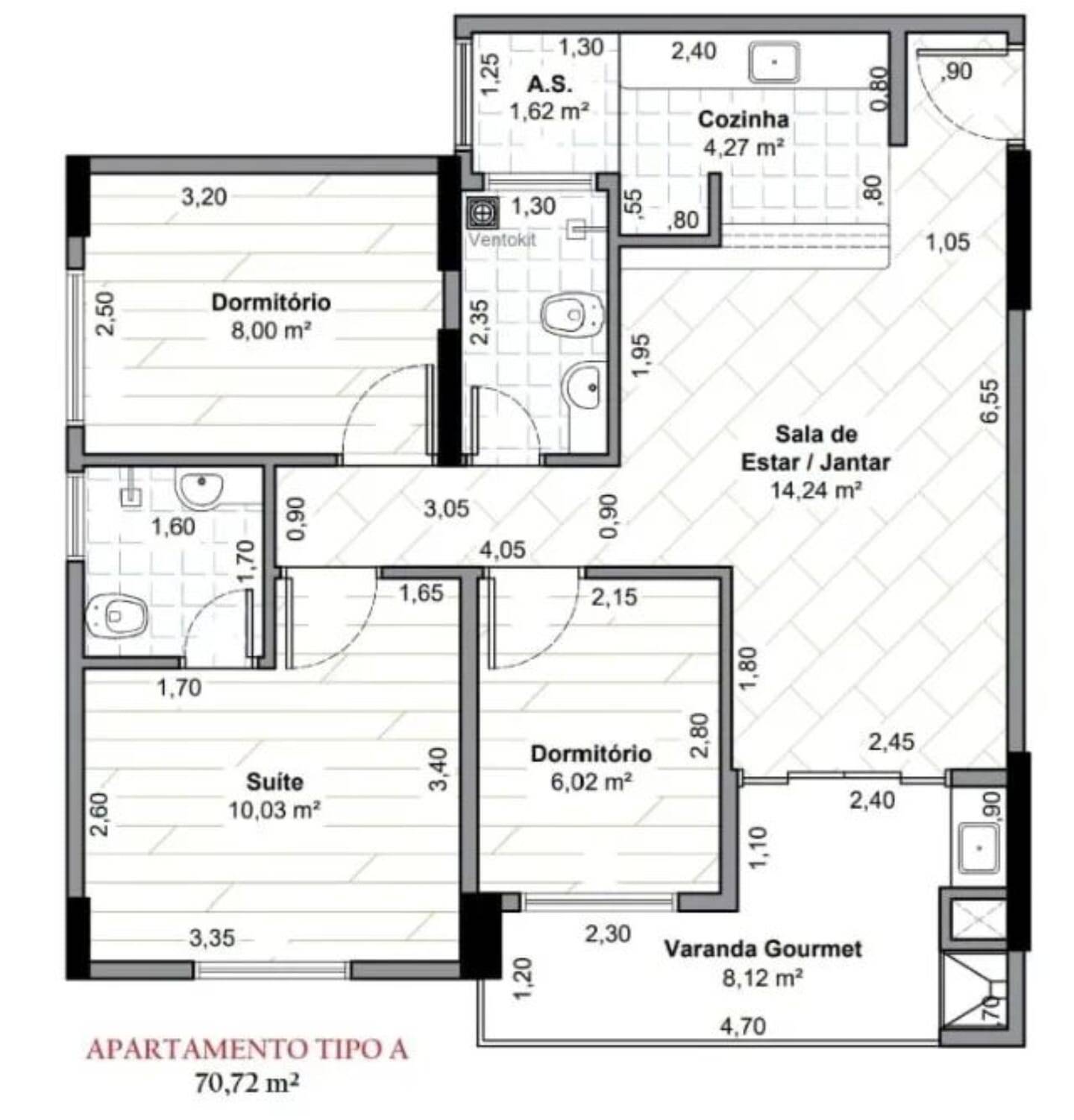 Apartamento, 3 quartos - Foto 18