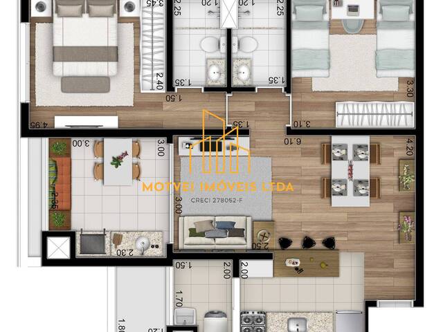 Apartamento para Venda em Caraguatatuba - 4